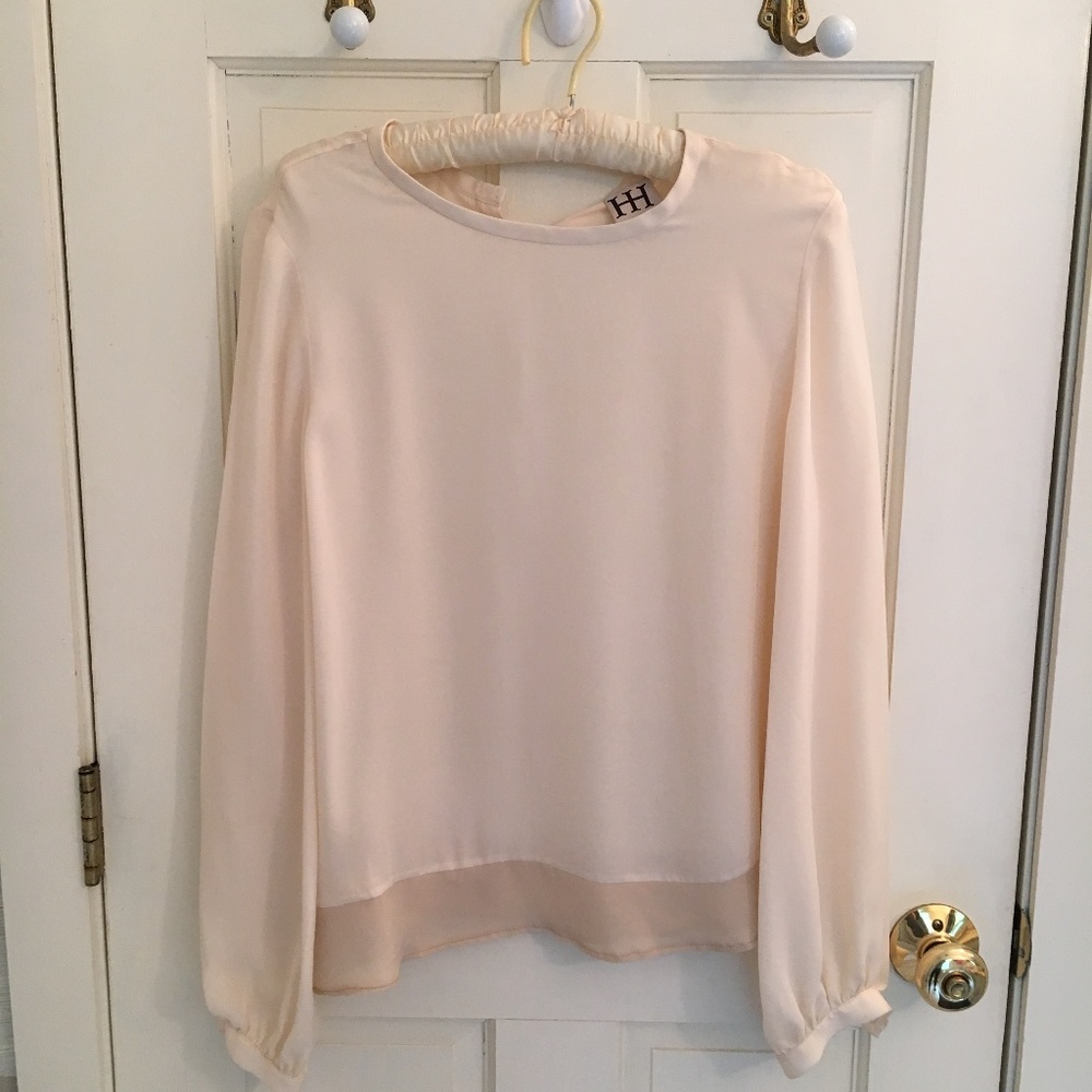 100% silk blouse by Haute Hippie